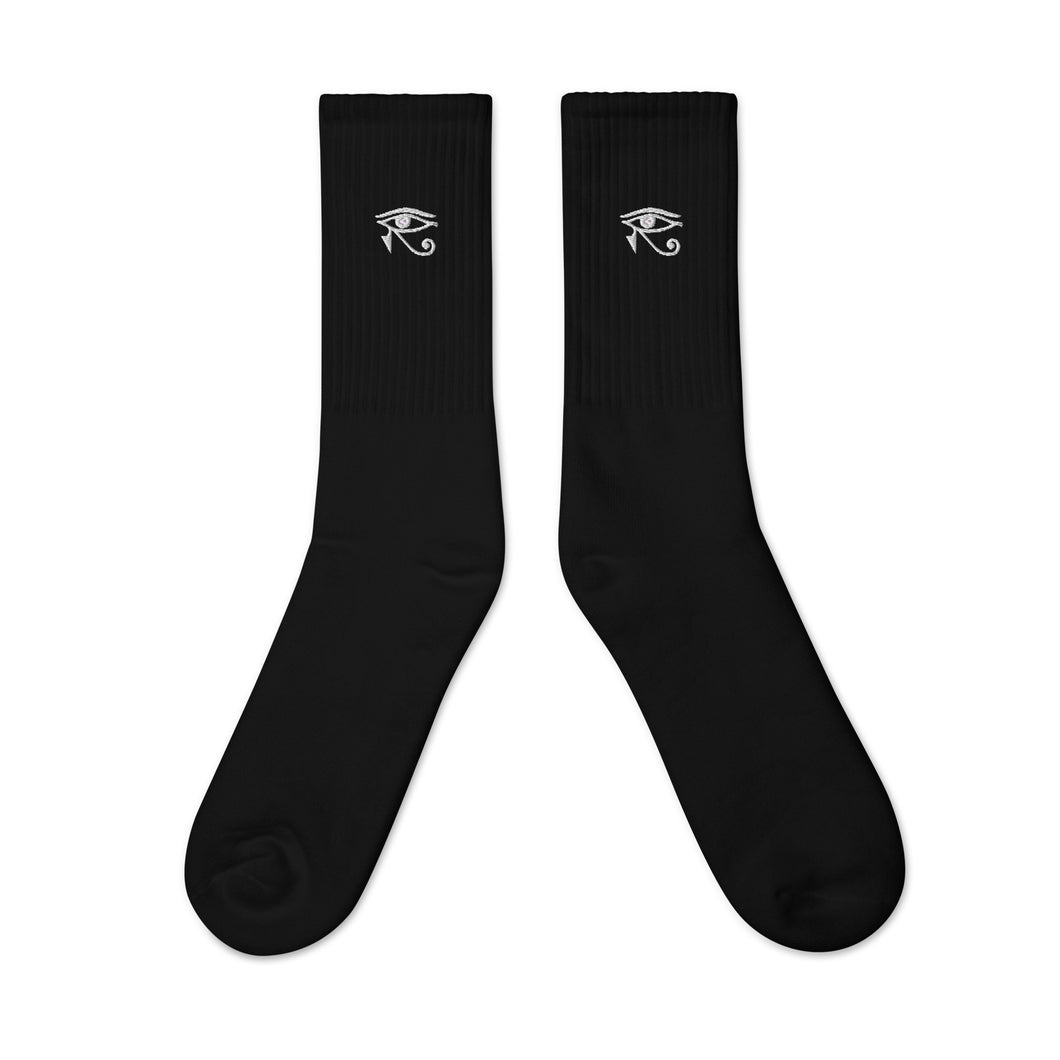 The Church Of Schizoicism Embroidered Socks