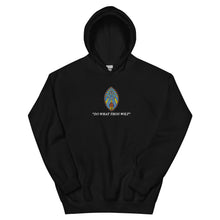 Load image into Gallery viewer, &quot;OCCULT&quot; BLACK EMBROIDERED HOODIE
